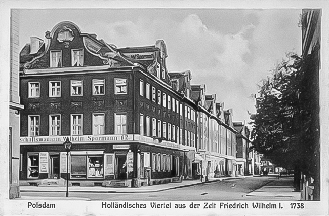 Potsdam Holländisches Viertel am Bassinplatz, Sammlung: Volker Tanner