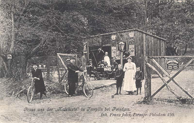 Forsthaus Templin - Ansichtskarte von 1906