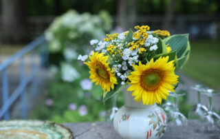Blumen zum Jubiläum, Foto: Volker Tanner