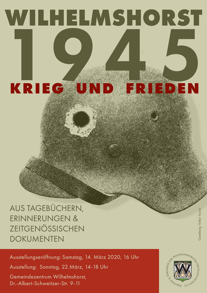 Ausstellung: Wilhelmshorst 1945. Krieg und Frieden