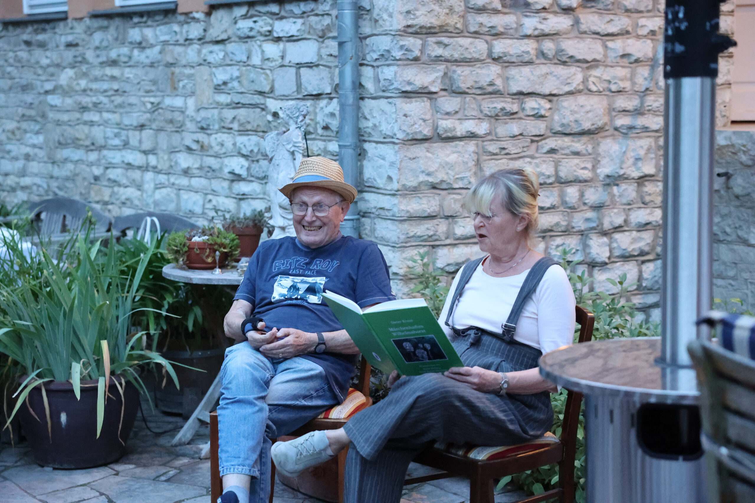 Dieter Kraus und Gundi Gericke, Foto: Volker Tanner Dieter Kraus und Gundi Gericke, Foto: Volker Tanner