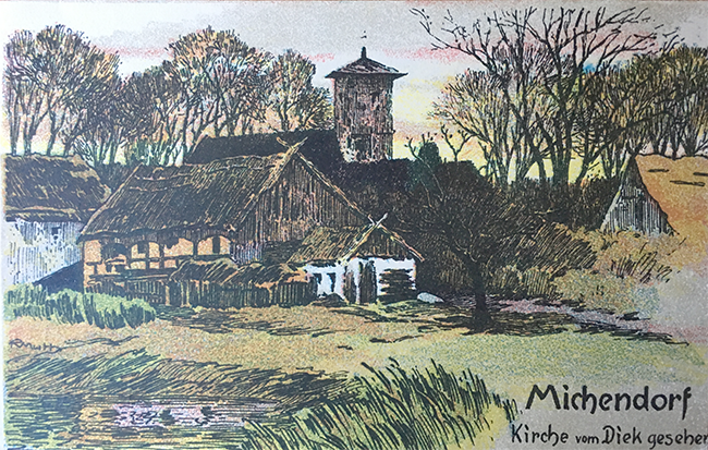Ansichtskarte: Michendorf - Richard Muth