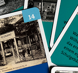Kartenspiel–Präsentation: 111 x Wissenswertes Wilhelmshorst